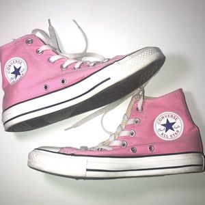 Converse Pink High Tops